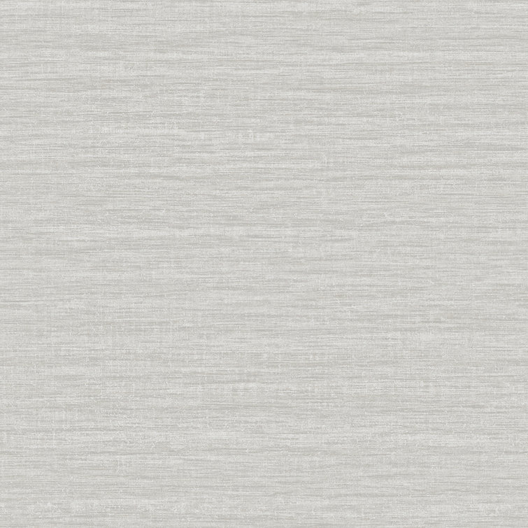 Highland Dunes Perla 10m x 53cm Textured Metallic Finish Paste the Wall Wallpaper Roll Wayfair